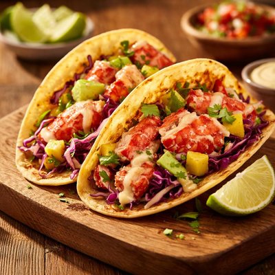 Lobster taco