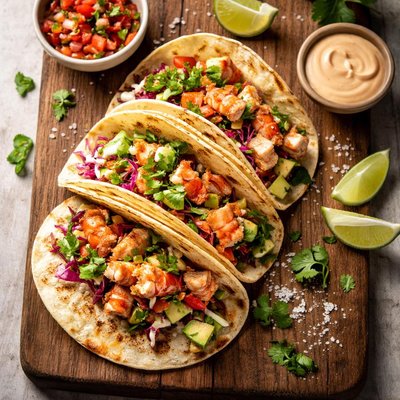 Lobster tacos