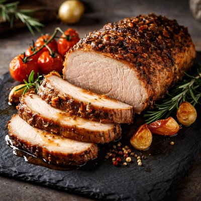 Lomo de cerdo al horno