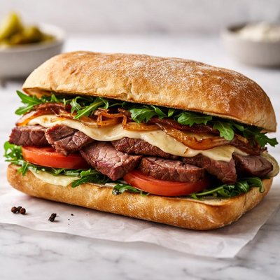 London broil sandwich