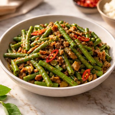 Long beans stirfry