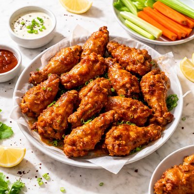 Alitas Picantes de la Cocina de Luisiana