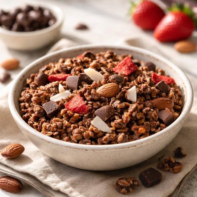 Love crunch dark chocolate