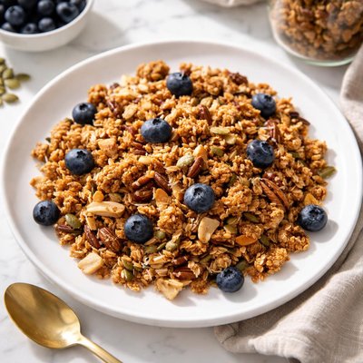Low-carb granola