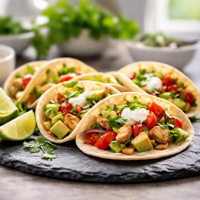 Low-carb mini tortillas
