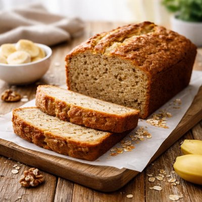 Low-fat banana bread