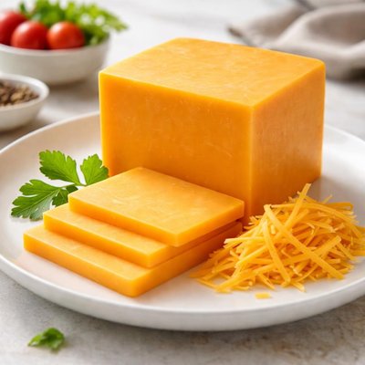 Low-fat cheddar cheese