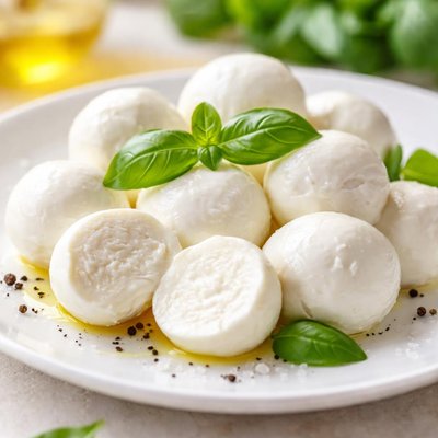 Low-fat mozzarella