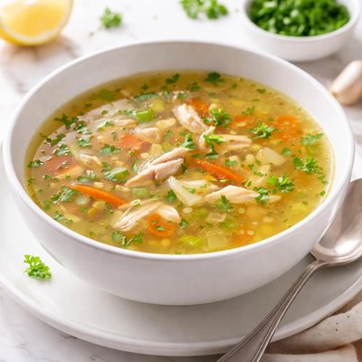 Low-sodium chicken broth