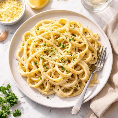 Low cal alfredo