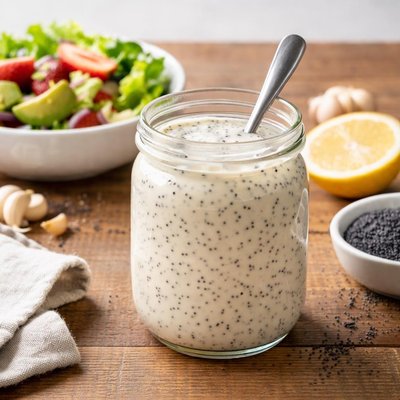 Low cal poppyseed dressing