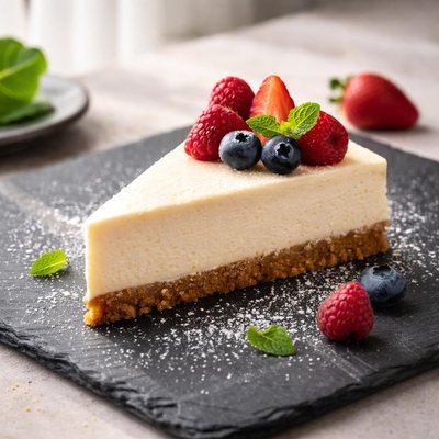 Low calorie cheesecake