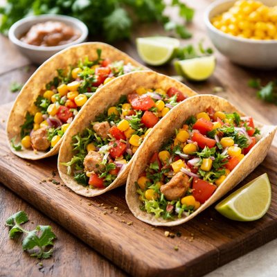 Low calorie tortilla taco