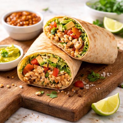 Low carb burrito