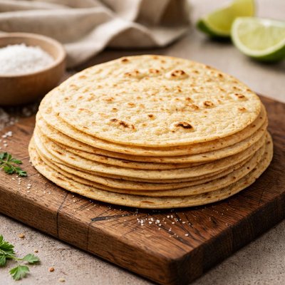 Low carb corn tortilla