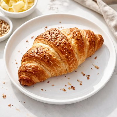 Low carb croissant