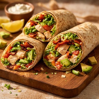 Low carb keto wrap