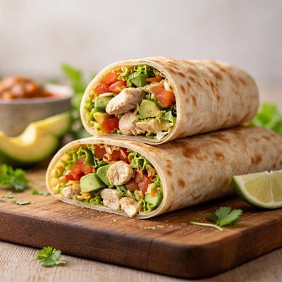 Low carb snack tortilla