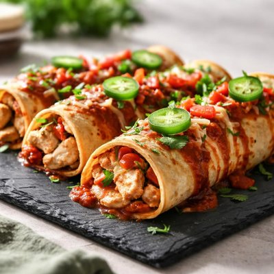 低碳水化合物玉米面卷饼埃纳达