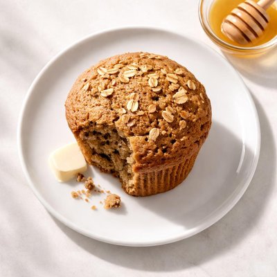 Low fat bran muffin