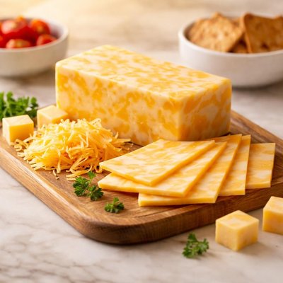 Low fat colby jack cheese