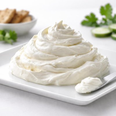 Low fat cream cheese spread