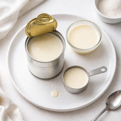 Low fat evaporated milk