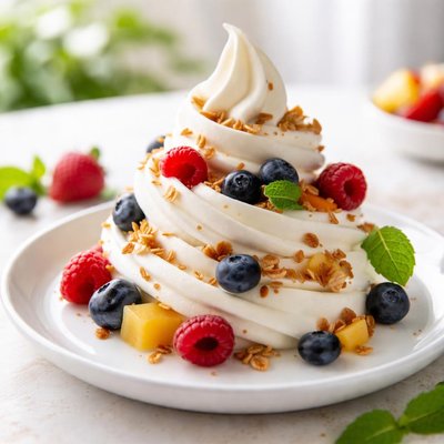 Low fat frozen yougurt