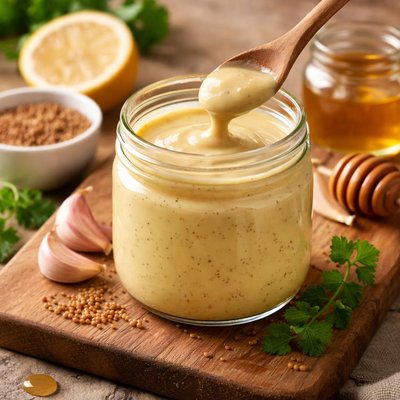 Low fat honey mustard