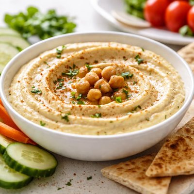Low fat hummus