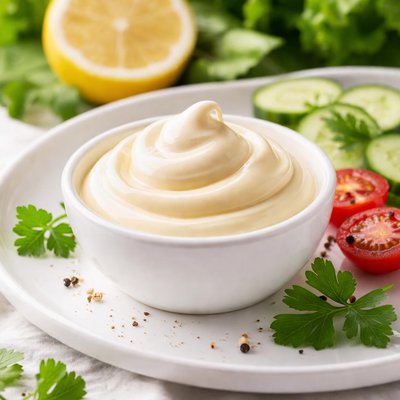 Low fat mayonnaise