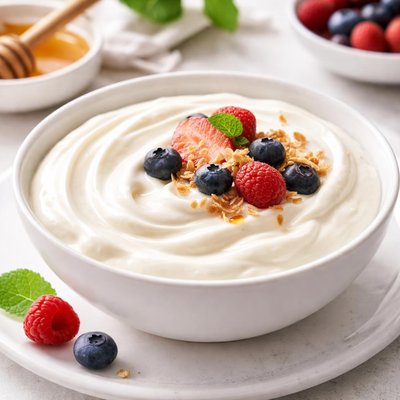 yogur natural bajo en grasa