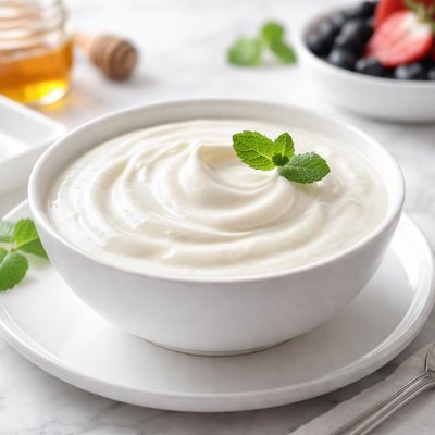 Low fat plain yoghurt