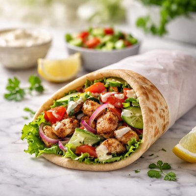 Low fat shawarma