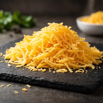 Low fat shredded cheddar