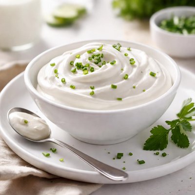 Low fat sour cream