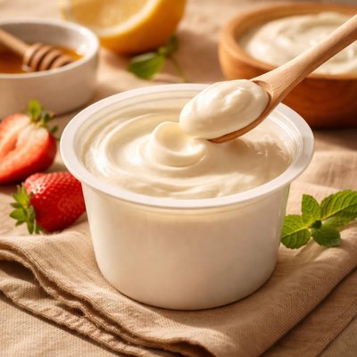 Low fat sour yogurt