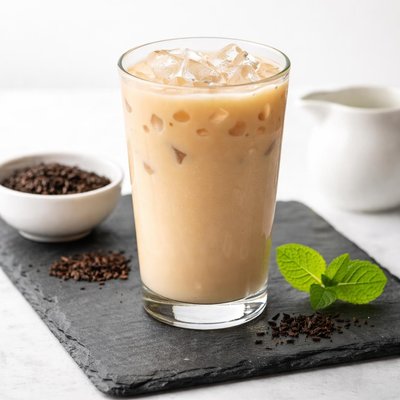 Low fat sugar free milk tea