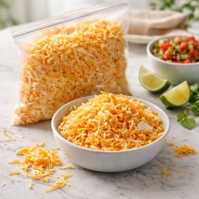 Low fat tex mex shredded cheese