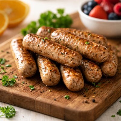 Low fat turkey breakfast sausage