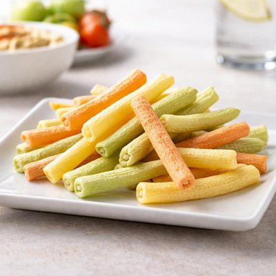 Low fat veggie straws