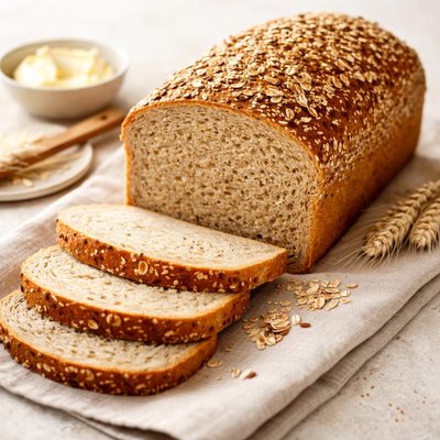Low gi high fibre wholemeal bread