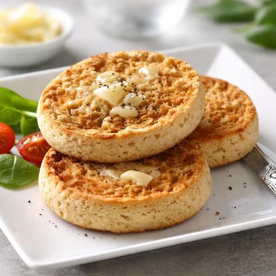 Low grain english muffin