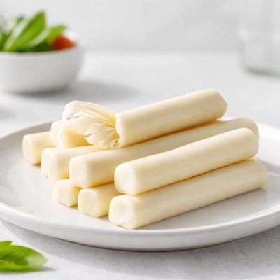 Low moisture mozzarella string cheese