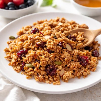 Low sugar granola