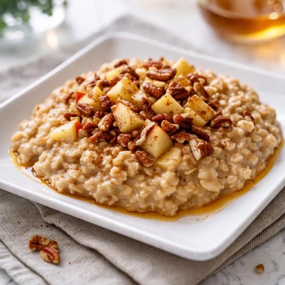Lower sugar maple oatmeal