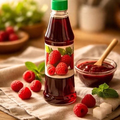 Lowicz raspberry syrup