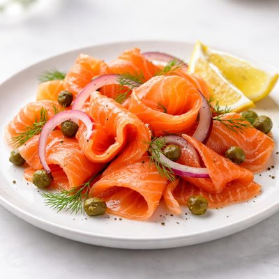 Lox salmon