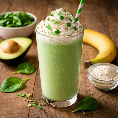 Luck of the irish protein shake