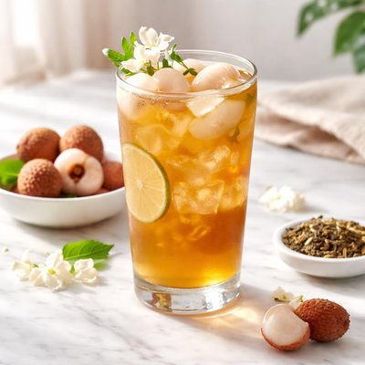 Lychee jasmine tea